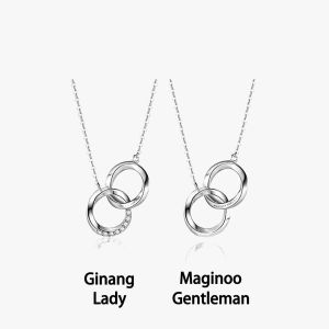 Mobius Necklace Korean Style Romantic Gift--FREE GIFT BOX Valentines gift