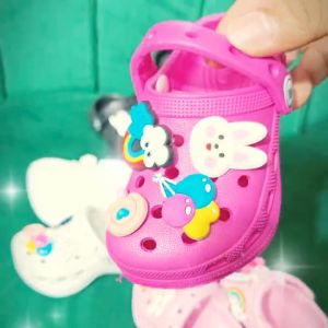 Fittoes Keanna Clogs Slippers Sandals for Kids Cartoon Embellished Designed Cute Sandals for Babies