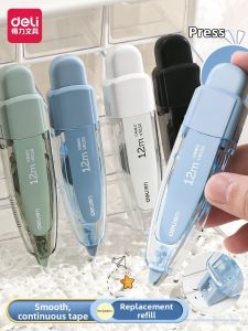 deli | Băng Dính Chỉnh Sửa Lõi Thay Thế Dung Lượng Lớn Đặc Biệt Cho Học Sinh
