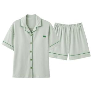 MiiOW | ชุดนอนผู้หญิงผ้าฝ้ายแท้แขนกุดฤดูร้อน MiiOW คอลเลกชั่นฤดูร้อน 2025 ชุดนอนผ้าฝ้ายระบายอากาศได้ดี แขนกุด คอกลม กระโปรงสั้น