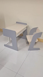 Happy Kiddos TF-6626G Table and Chair Set for Toddlers Kids with Drawer Montessori