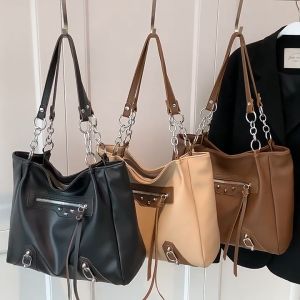 กระเป๋าสะพายข้าง ทรงสี่เหลี่ยม กระเป๋าผู้หญิง Lazlook กระเป๋าหนัง (8630)