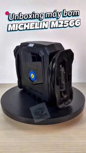 Máy Bơm Lốp Ô tô MICHELIN M2566 Cao Cấp 12V Đa Năng Tự Ngắt cho Ô Tô Xe Hơi Xe Máy (mẫu 2025)
