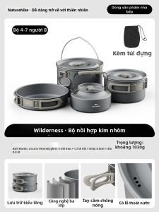 NatureHike | Bộ Dụng Cụ Nấu Ăn Du Lịch