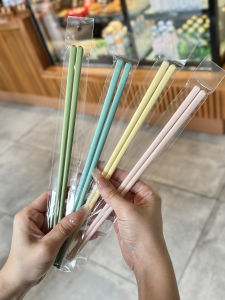 Proprietress Self-For Home & Cream Style Ceramic Chopsticks Mildew-Proof Non-Slip New Good-looking Chopsticks Sets High Temperature Resistance