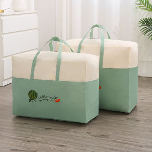 Floral Oxford Fabric Storage Bag For Clothes and Quilts