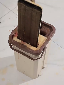 Joybos Rotating Mop for Home  Double Drive Wringing Floor Mop  Automatic Water Squeezing  No Hand Washing