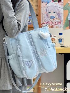 YINHEFANGKE | Cute Bunny Ears Backpack Multi-Purpose