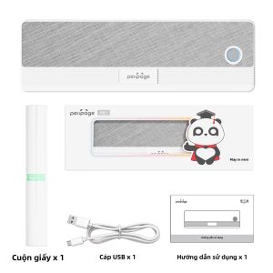 PeriPage A4 Máy In Nhiệt Không Dây Di Động TattooTransfer Tài Liệu PDF Máy In Ảnh Văn Phòng P81 Bluetooth Tự Động Nạp Giấy Thủ Công 20 Trang/phút