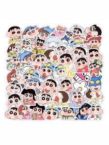 Begre SY42 Crayon Shinchan Reward Stickers Decorative Waterproof Glass Luggage Computer Keyboard DIY Skateboard Helmet Frame
