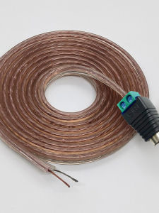 Audio Satellite Box Subwoofer Amplifier Speaker Computer Bass Cannon Lotus Head Single Head Line Audio AV Red White Accessories