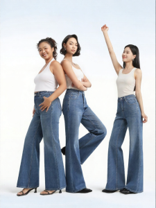 HIPPIE MISS | Slimming Loose Fit Flare Jean