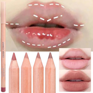XZ Beauty ปากกาดินสอเขียนขอบปากไม้ผิวด้านสีนู้ดดินสอเขียนขอบปากโครงร่างโครงร่างกันน้ำลิปสติกให้ความชุ่มชื้นที่เขียนขอบปากเครื่องสำอางสีแดงเซ็กซี่