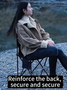 Folding Chair portable with back rest foldable Outdoor Folding Chair Portable Rest Adult Heavy Duty Extra Large Size Light Beach Chair picnic chair Fishing Chair and table set camping essentials