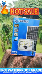 KKSKY High-Brightness Outdoor Solar Light – Waterproof LED Garden/Street Light (Includes Solar Panel and Remote Control)