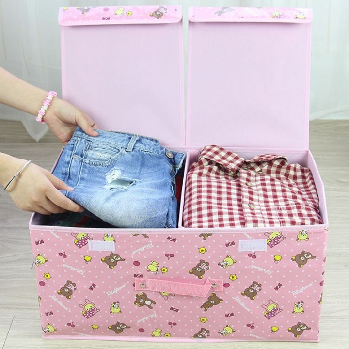 SubPack Baby Clothes Storage Box Fabric Storage Bag Baby Clothes