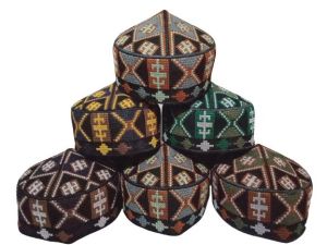 Peci pakistan super kopyah songkok bordir