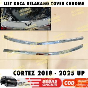 List Kaca Belakang Wuling Cortez 2018 2023 2024 2025 Cover Chrome