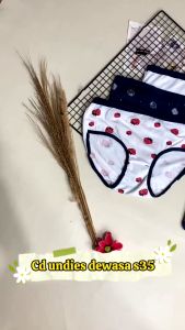 Celana Dalam Wanita Korea Motif Lucu Imut Katun Import S35