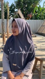 Khimar pristy bergo nonpet jersey premium hijab arafah