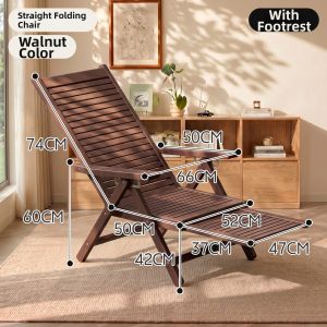ZHUSHANXIA | Folding Relax Chair Outdoor Balcony Lounger