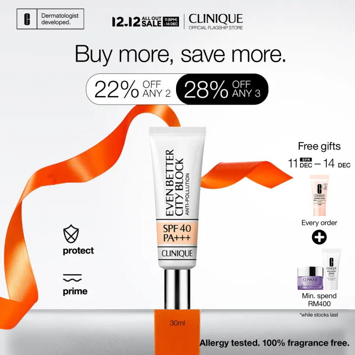 Clinique Even Better City Block Anti Pollution - Sunscreen 30ml