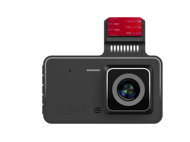 จัดส่งในพื้นที่!กล้องติดรถยนต์ Dash Cam กล่งคืนสว่างที่สุด การบันทึกHD1296P กล้องคู่ หน้าและหลัง4.0นิ้ว กล้องหน้าติดรถยนต์ เมนูไทยใช้งานง่าย