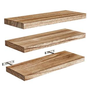 Wall Mounted Wooden Storage Shelf
