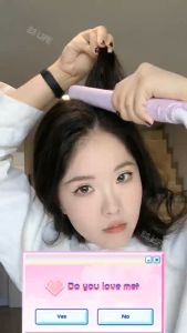 เครื่องหนีบยกโคนผม ผมหนาแบบธรรมชาติ ยกโคนผม ที่หนีบยกโคน เครื่องหนีบผม หนีบผมคลื่นเล็ก ไม่จำกัดเพศ