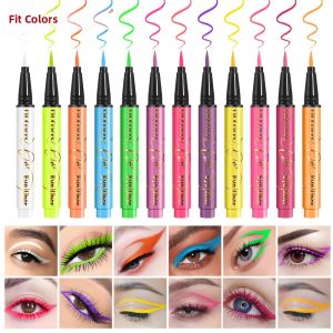 Fit Colors Bút Kẻ Mắt Dạng Lỏng Huỳnh Quang UV Không Thấm Nước Lâu Trôi Dễ Dàng Tẩy Trang Cho Mặt Bút Vẽ Cơ Thể Dùng Cho Sân Khấu Lễ Hội