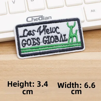 Fashionable Patch T-Shirt Chest Patch Embellishment Jeans Decorative Iron-On Adhesive Back Flower Back Glue Denim DIY Crafts