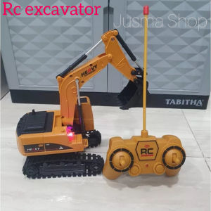 Mainan anak Rc excavator Truck Beko konstruksi