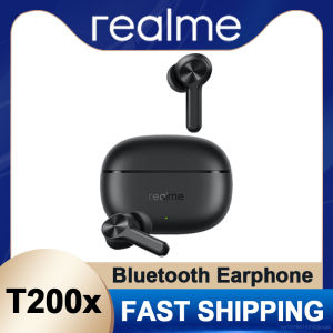 New realme Buds T200X Earphone Wireless Bluetooth 5.4 Earbuds 25dB Noise Reduction Headphone 600mAh Long Standby IP55 waterproof