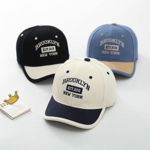 Childrens Baseball Cap Spring Autumn Outing Duckbill Hat Boys Girls Cute Sunshade Cap Casual Cotton round Top Hat