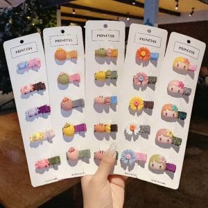 SIGVARD - Jepitan Rambut Set 5Pcs Anak Perempuan Jepit Hairpin Murah Korea Karakter Lucu KCR31