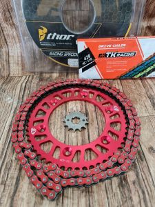 gir girset gear gearset crf 150 thor rantai tk racing gir depan sss