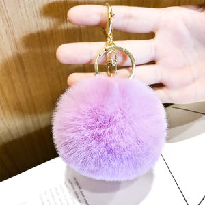 Talao Cute Rabbit tail Keychain Pendant Phone Schoolbag Student Keychain