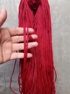 ไหมญี่ปุ่นเส้นใหญ่ 3มิลลิเมตร สีสดใส ถัก นิตติ้ง ระเป๋า ตุ๊กตา หมวก น้ำหนักใจ 200 กรัม