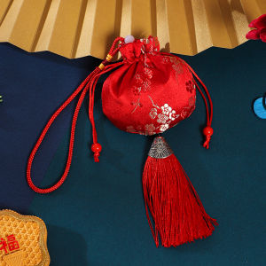 Túi Thơm Tết Đoan Ngọ Túi Thơm Đuổi Côn Trùng Cỏ Ngải Túi Thơm Khử Mùi Hoa Oải Hương Túi Hoa Mai Hoa Sen Tua Rua Mang Theo Người Phụ Kiện Treo Xe