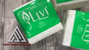 LIVI TISSUE ECO MULTI PURPOSE 150S TISU LIVI KOTAK TISU MEJA MAKAN