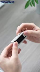 Vlog Mini Thumb Keychain Camera Retro CCD 1080P Full HD Digital Camcorder with Built-in Flash 21 Adjustable for Outdoor Travel