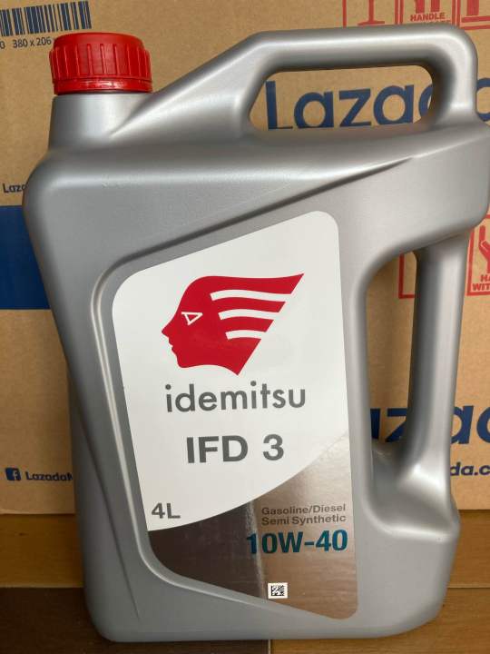 Idemitsu 10W-40 SN/CF Semi Synthetic Engine Oil 4L | Lazada