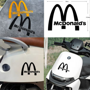 McDonalds Logo Sticker Motorcycle Body Waterproof Vinyl Decal