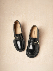 Belle | High Heel Slip-On Loafers