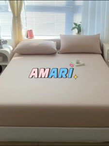 BedSheet Only King/Queen/Double/Single Size No Gusot Plain bed sheet Fully Garterized Fitted Bedsheet