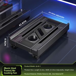 BESSGROUP | Adjustable Mobile Heat Dissipation Riser Shelving
