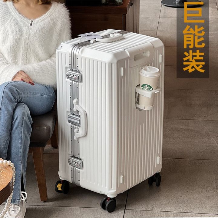 SGG Aluminium Frame Luggage 30Inch Universal Wheel 22 Suitcase Men's