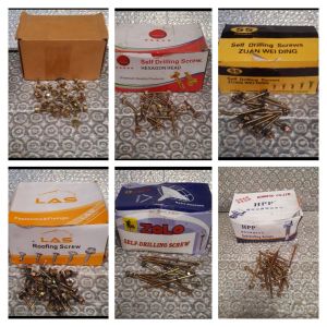 Baut Roufing Ukuran 12 mm X 25 Merk Las Perkotak Isi 700 Pcs