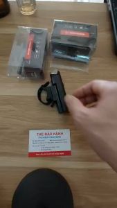 Đèn pha trước xe đạp siêu sáng HJ-047 có dây sạc