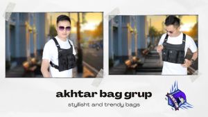 Akhtar - Chestbag Tas Dada Series Black chylop